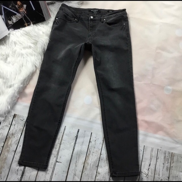 MAX JEANS GRAY SKINNY JEANS - Picture 2 of 8